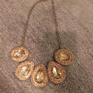 Gold adjustable necklace